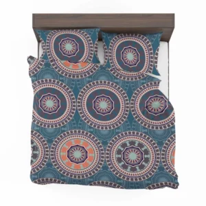 African Circle Abstract Pattern Bedding Set 1