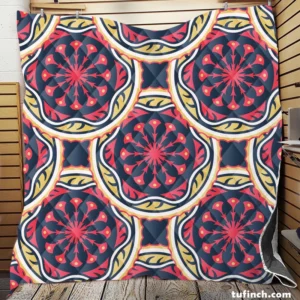 Attractive Abstract Pattern Design Quilt Blanket