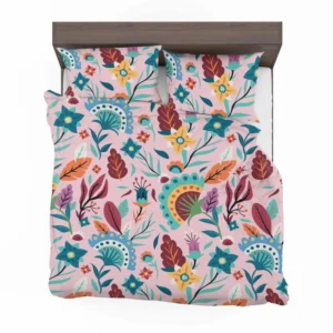 Beautiful Exotic Floral Pattern Bedding Set 1