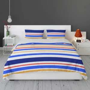 Flat Stripes Seamless Pattern Bedding Set 2