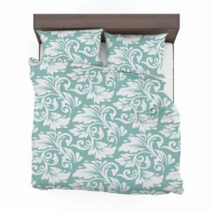 Flower Seamless Pattern with Elegant Texture Bedding Set 1