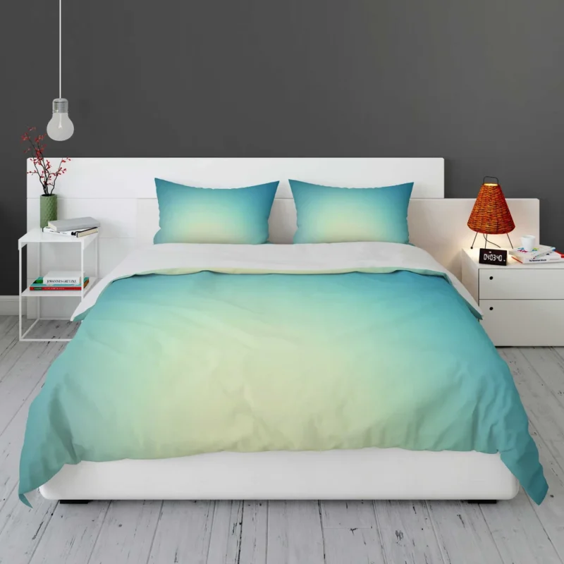 Gradient Ball Blue Bedding Set 1