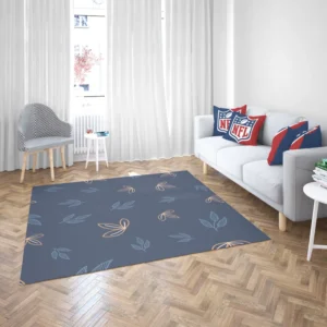 Japanese Floral Minimalist Rug 2