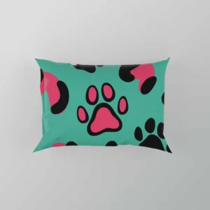 Leopard Print Paw Camouflage Pillow Case