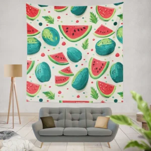 Little Darling Watermelon Wall Tapestry