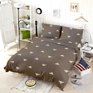 Mini Triangle Chic Minimalist Bedding Set