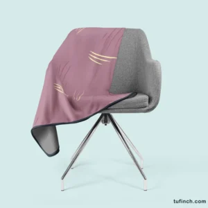 Minimal Scratches Pattern Fleece Blanket 2