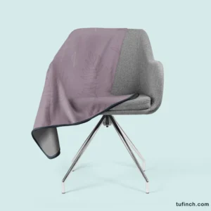 Minimalist Style Olive Branch Design Fleece Blanket 2