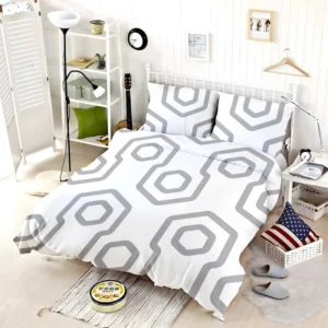 Modern Geometrics Seamless Pattern Bedding Set
