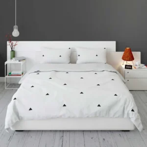 Random Triangle Minimalist Pattern Bedding Set 2