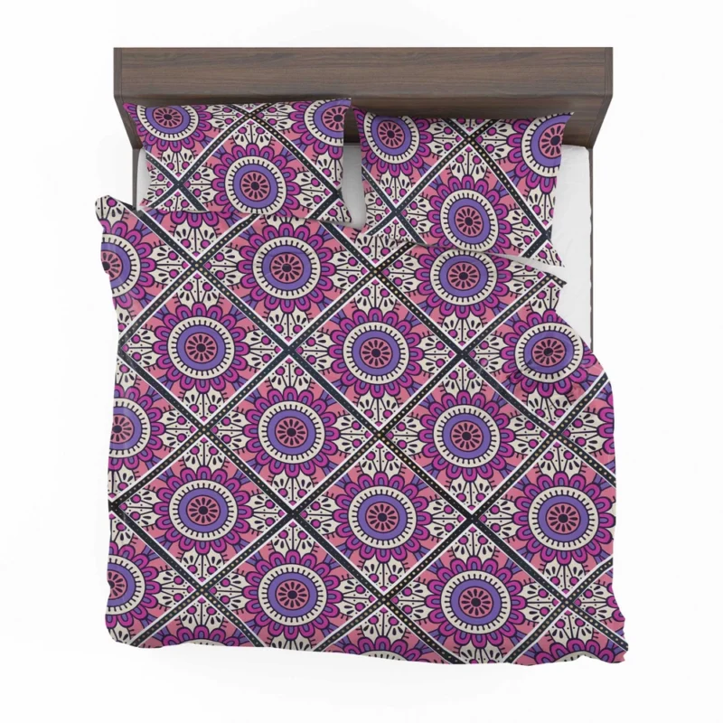 Retro Style Mandala Design Bedding Set 2