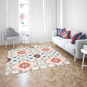 Traditional Punjabi Pakistani Pattern Rug 2