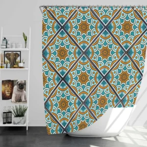Turkish Islamic Design Shower Curtain
