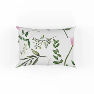Watercolor Floral Seamless Pattern Pillow Case