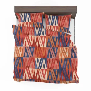 Watercolor Geometric Background Bedding Set 1