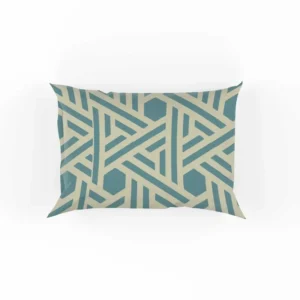 Abstract Background with Retro Pattern Design Pillow Case