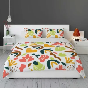 Abstract Shapes Seamless Pattern Bedding Set 1