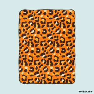 African Flat Pattern Design Fleece Blanket 1
