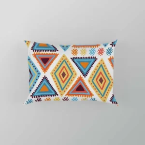 African Hand Drawn Pattern Pillow Case
