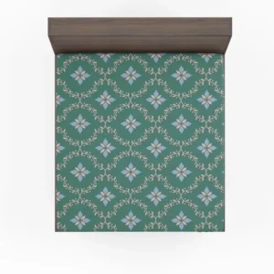 Arabian Vintage Ikat Design Fitted Sheet