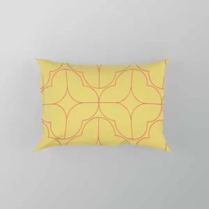 Arabic Geometric Design Pillow Case