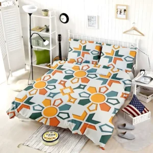 Arabic Oriental Morocco Floral Design Bedding Set