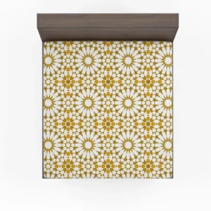 Arabic Pattern Geometrical Fitted Sheet