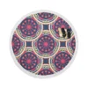 Attractive Abstract Pattern Design Round Beach Towel
