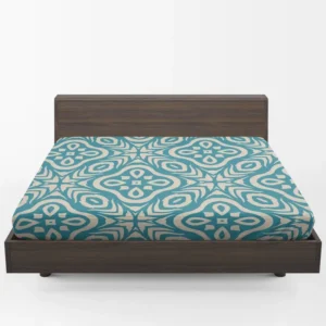 Beautiful Geometrics Design Fitted Sheet 1