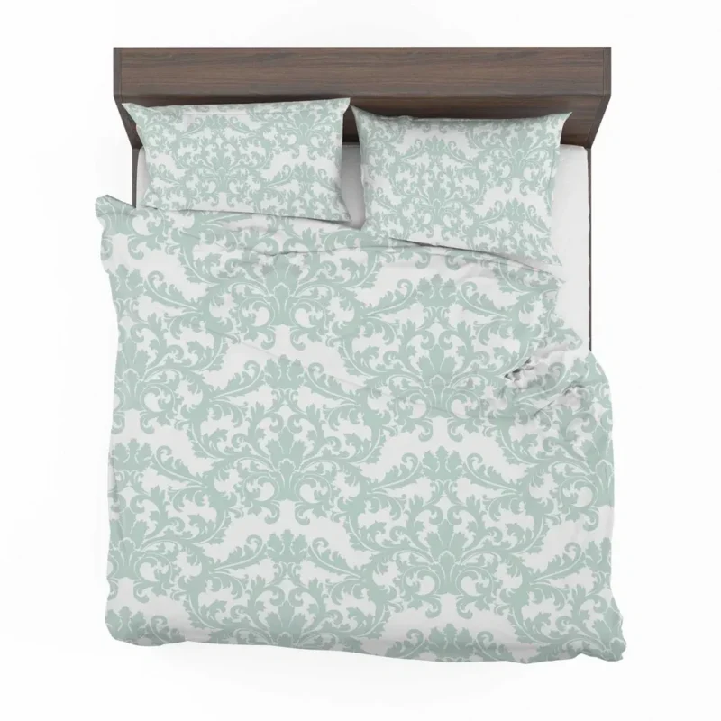 Blue Ornamental Luxury Pattern Bedding Set 2