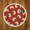Blumen muster Florals Round Beach Towel