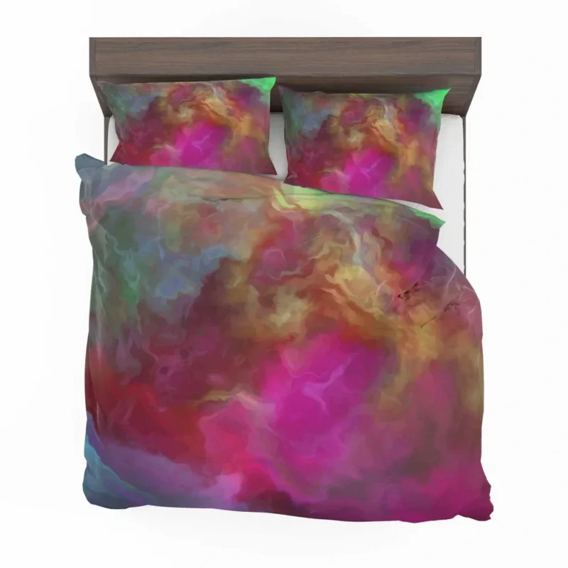 Bright Colored Abstract Pattern Bedding Set 2