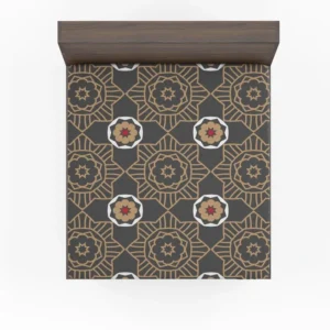 Classical Chinses Design Fitted Sheet
