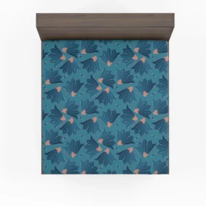 Flat Design Art Deco Fitted Sheet