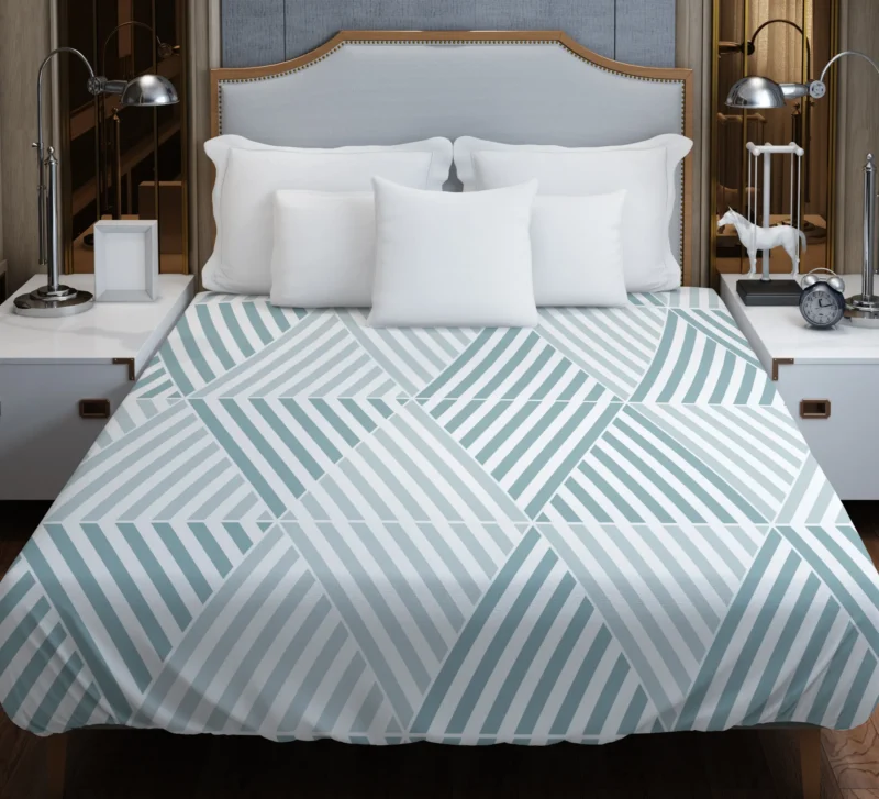 Flat Design Nordic Pattern Illustration Duvet Cover