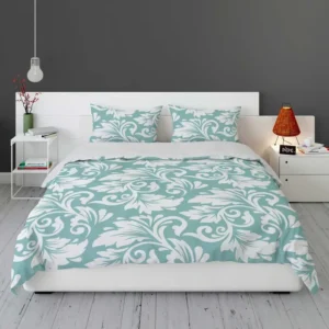 Flower Seamless Pattern with Elegant Texture Bedding Set 1