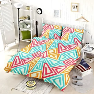 Funky Maze Seamless Pattern Bedding Set