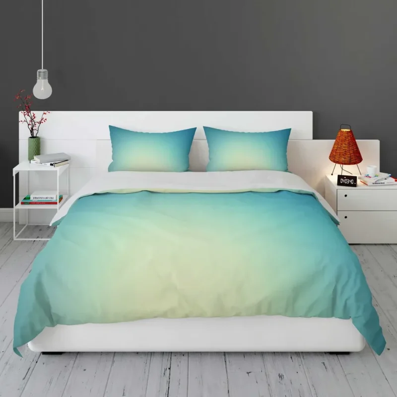 Gradient Ball Blue Bedding Set 1