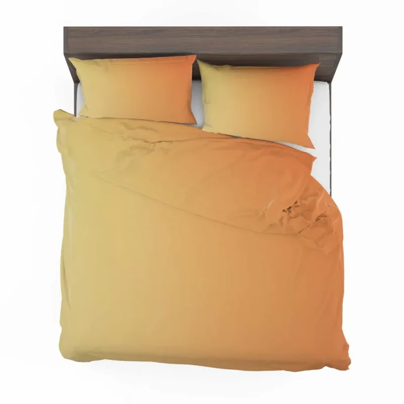 Gradient Orange Color Bedding Set 2