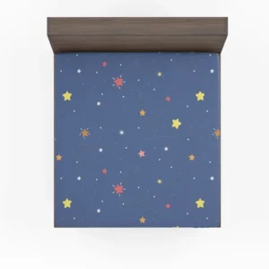 Hand Drawn Little Stars Fitted Sheet