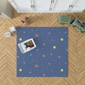 Hand Drawn Little Stars Rug