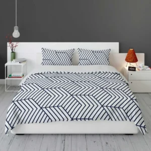 Japanese Inspired Geometric Pattern Bedding Set 1