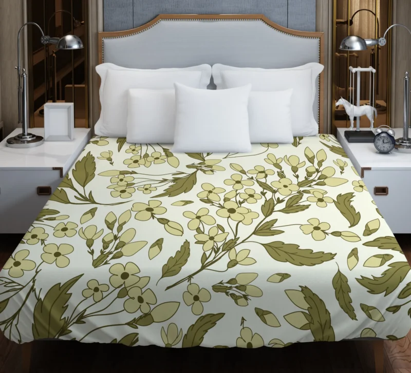 Lucinda Floral Pattern Design Duvet Cover