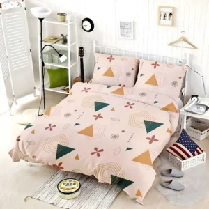 Mini Triangle Geometric Pattern Bedding Set