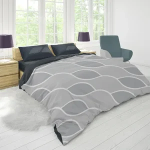 Modern Curve Minimalist Duvet Cover 1