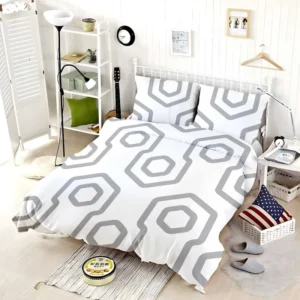 Modern Geometrics Seamless Pattern Bedding Set