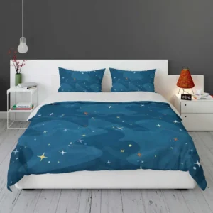 Night Sky With Little Stars Bedding Set 1