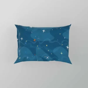 Night Sky With Little Stars Pillow Case