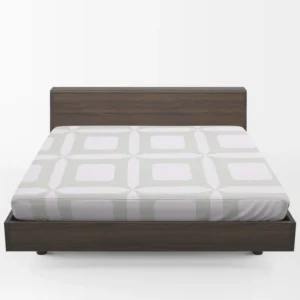 Penrose Square Minimalist Pattern Fitted Sheet 1