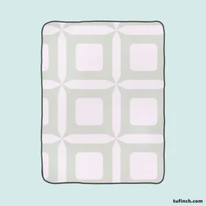 Penrose Square Minimalist Pattern Fleece Blanket 1